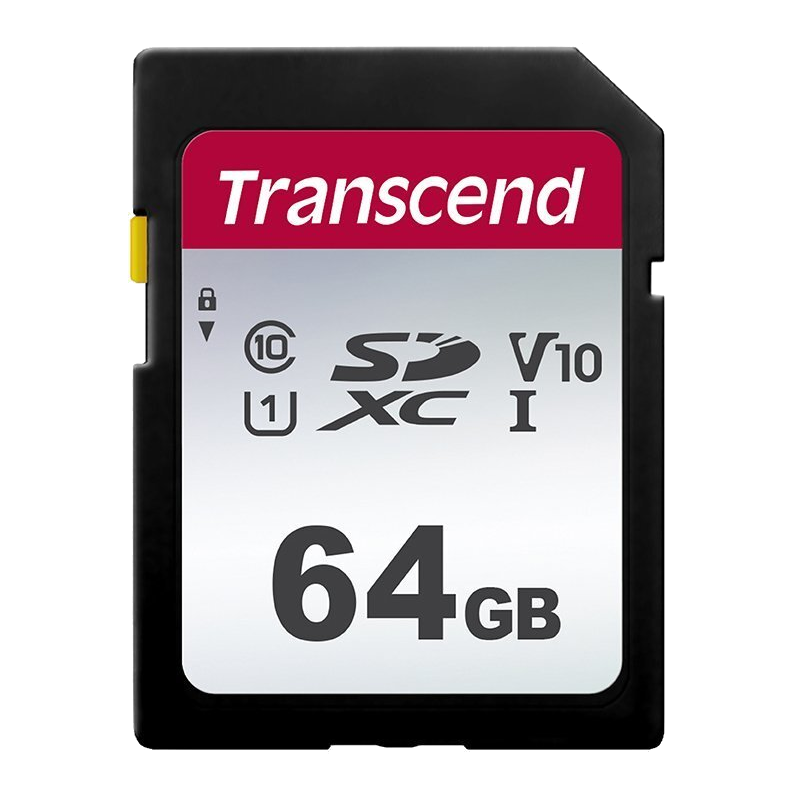 Карта пам'яті Transcend SDXC 64GB (TS64GSDC300S)